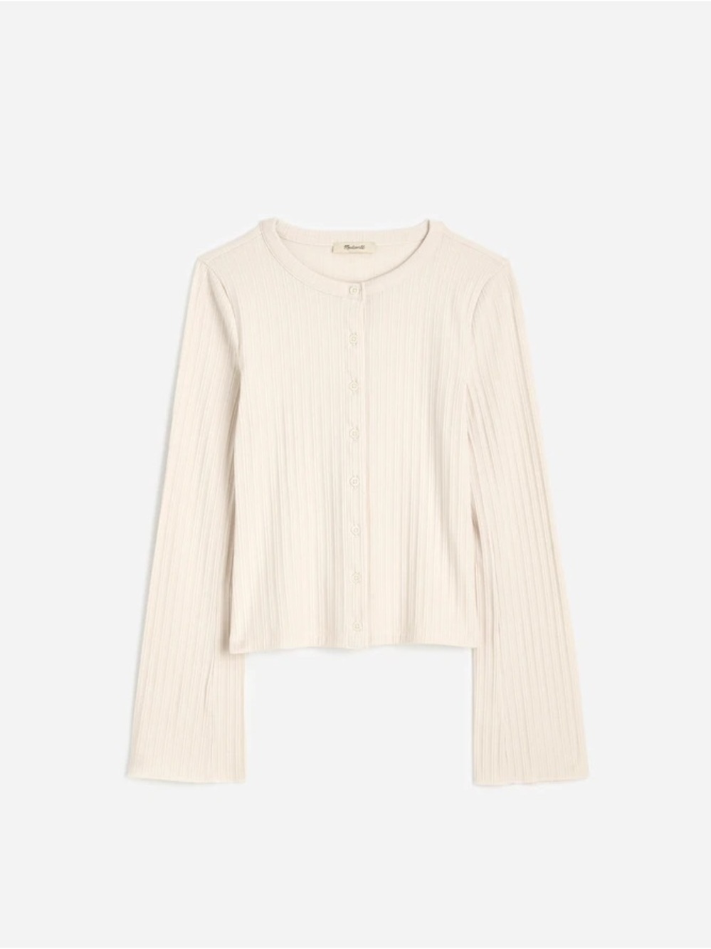 Madewell Flared-Sleeve Cardigan